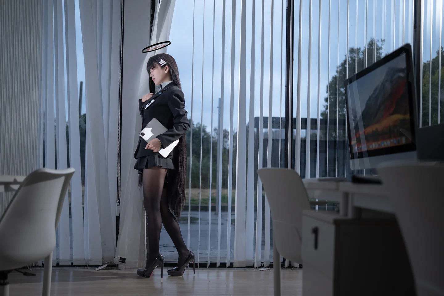 矢量鱼 - No.017 蔚蓝档案·调月莉音 [36P-191MB] tg@simisebaisi 【丝足阁】018.webp